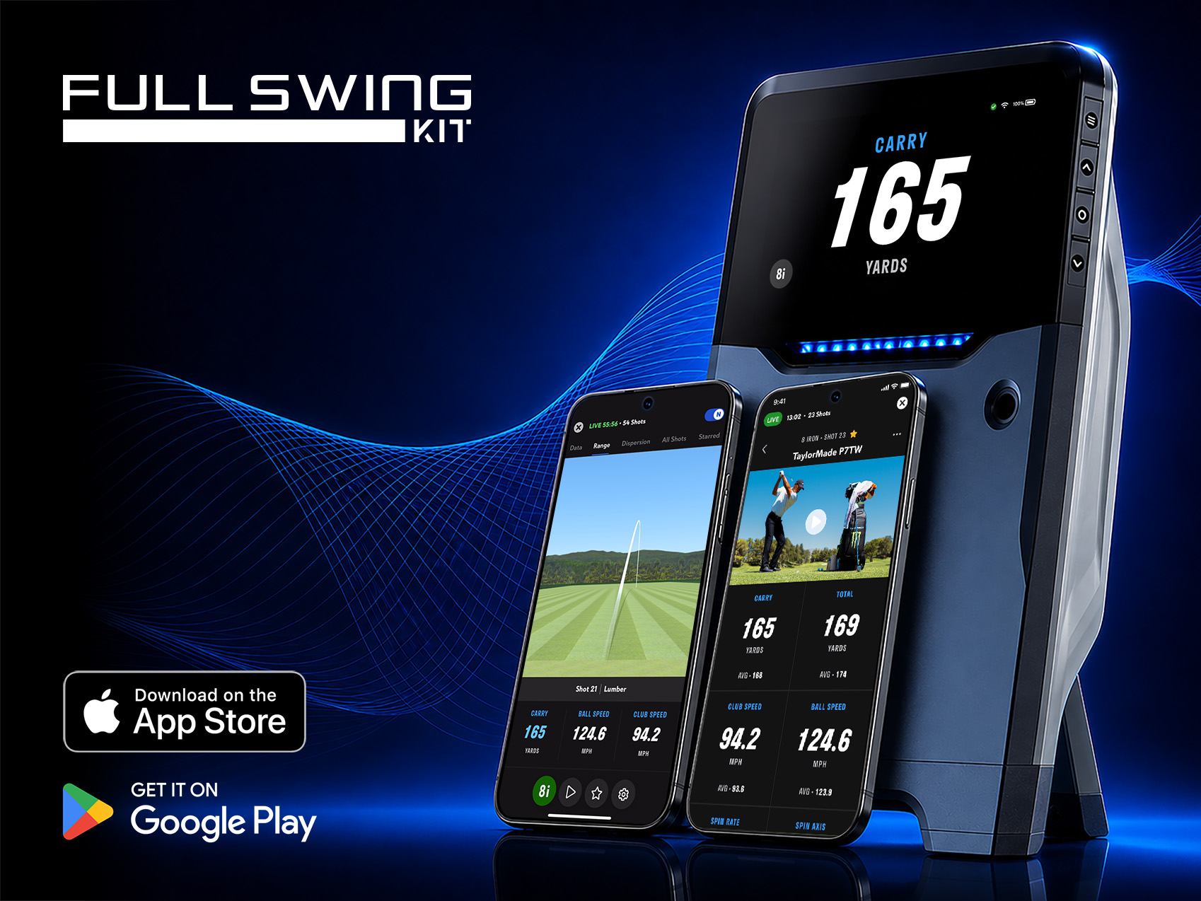 Kit Launch Monitor - Full Swing Golf Simulators | Champion Proven